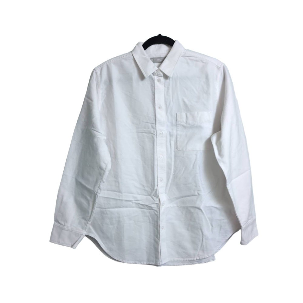 Everlane White Button-Down Shirt